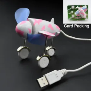 Plane Shape Usb Plane Unique Design Fan Energy Saving Fan For laptop & Computer Desktop Fan