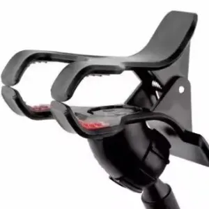 Metal Lazy Stand Bracket Mobile Phone Holder | Flexible 360° Gooseneck Long Arm Clip | Portable & Foldable | Universal for Phones up to 6.0" (Black). ( black, Standard )