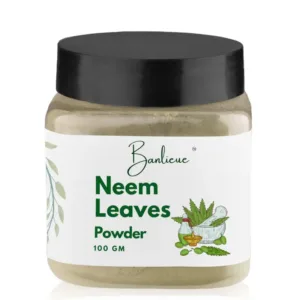 Banlieue Neem Leaves Powder Natural Herbal Powder for Skin and Hair Care |100gm