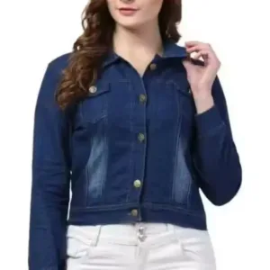 Trendy Elegant Women Jackets & Waistcoat – Stylish Denim Outerwear