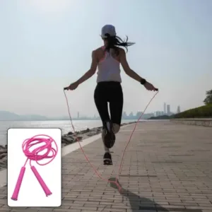 3m Adjustable Plastic Skipping Rope High-Speed Jump Rope for Fitness ( default, Standard ).