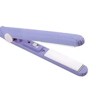 Professional Ceramic Plate Mini Hair Styler 2-in-1 Hair Straightener and Curler