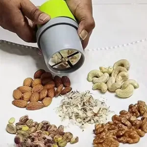 Dry Fruit Cutter, Slicer, Grinder, Chocolate Cutter and Butter Slicer with 3 in 1 Blade